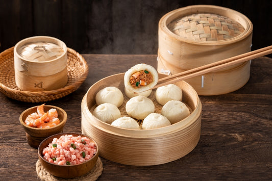 Pork & Shrimp Bao 鲜虾小笼包